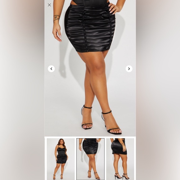 Fashion Nova Black Mini Skirt - Picture 3 of 6